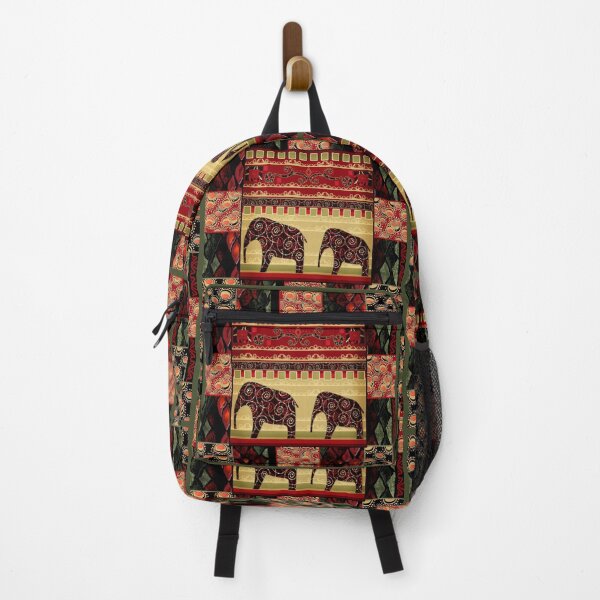 Item preview, African print with elephants designed and sold by fuzzyfox.