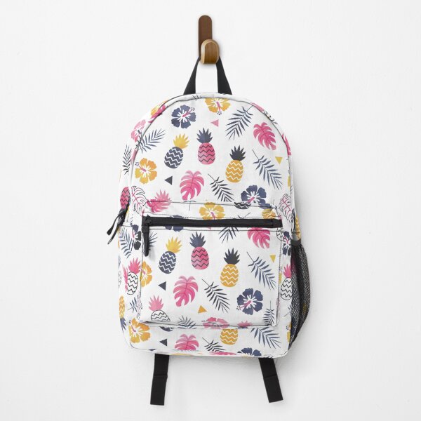 Item preview, Forever Summer Tropical Pattern on White designed and sold by Daisy Beatrice.