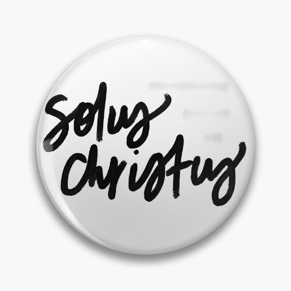 Item preview, Solus Christus (5 Solas) designed and sold by heyvictyhey.