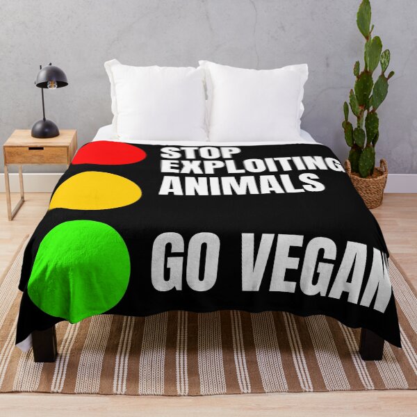 Item preview, Stop Exploiting Animals - Go Vegan | Traffic Lights designed and sold by EarlessPierre.