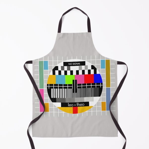 Testival No Signal Tv Test Screen Apron