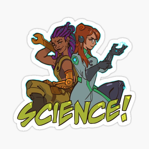 SCIENCE! Girlfriends Sticker