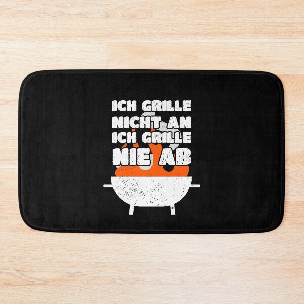 Item preview,  I never grill. Perfect gift idea as a grill accessory for everyone who is a chef at the grill and ensures the ideal culinary barbecue evening. No matter if grill master at the barbecue designed and sold by khornholio.