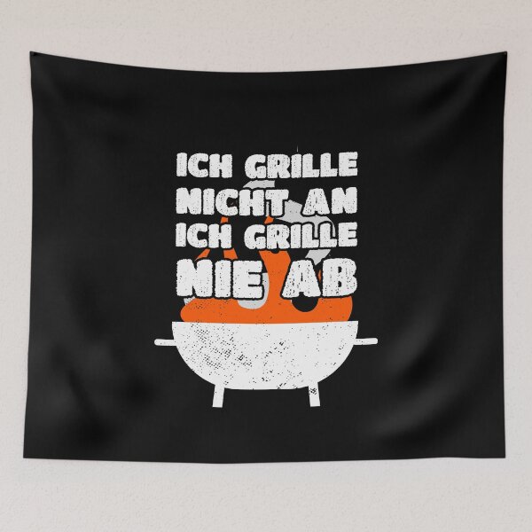 Item preview,  I never grill. Perfect gift idea as a grill accessory for everyone who is a chef at the grill and ensures the ideal culinary barbecue evening. No matter if grill master at the barbecue designed and sold by khornholio.