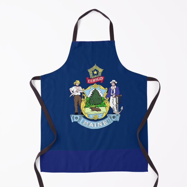Item preview, Maine State Flag T-Shirt Portland Car Sticker Duvet Cover designed and sold by deanworld.