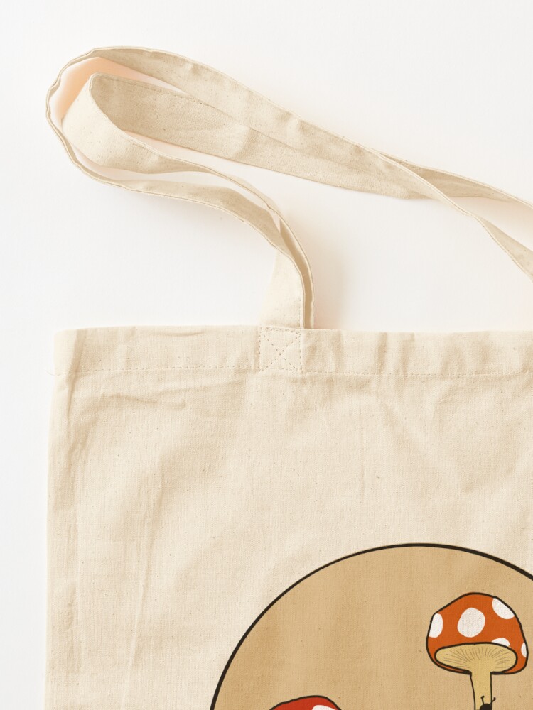 Buy Snails & Mushrooms Market Tote Bag - Canvas Shopping Bag