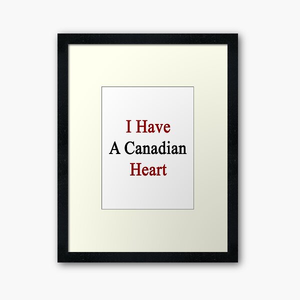 Aperçu de l'œuvre J'ai un cœur canadien créée et vendue par supernova23.