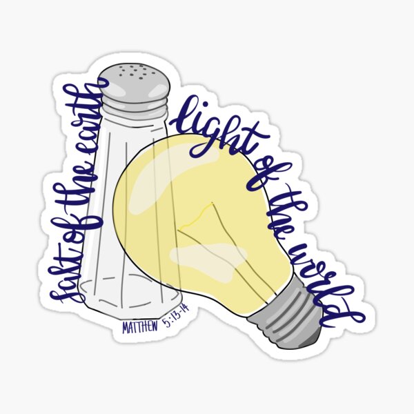 Salt Light Sign Salt Shaker Lightbulb Stock Photo 644754172