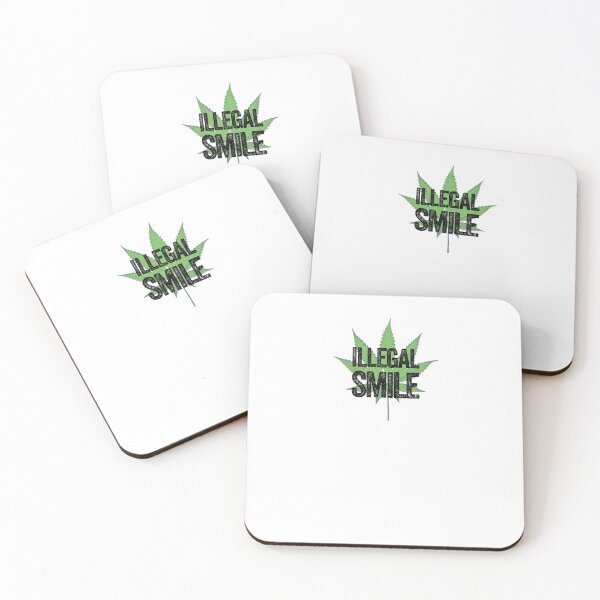Item preview, Illegal Smile - Pothead Marijuana designed and sold by Sutra-Lotus-Co.