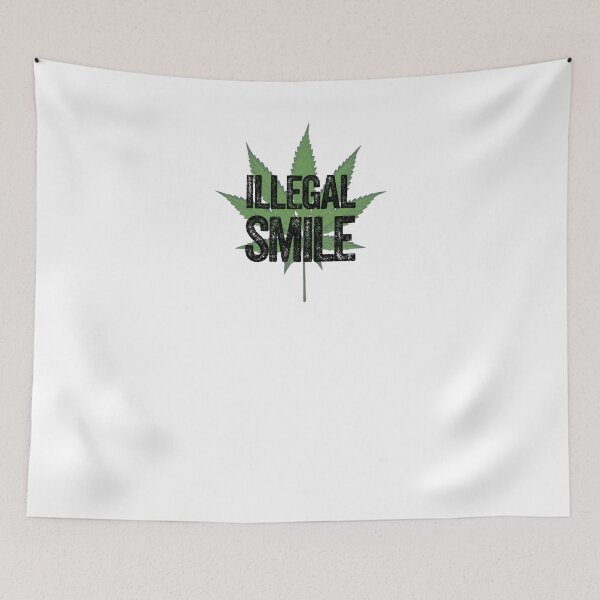 Item preview,  Illegal Smile - Pothead Marijuana  designed and sold by Sutra-Lotus-Co.