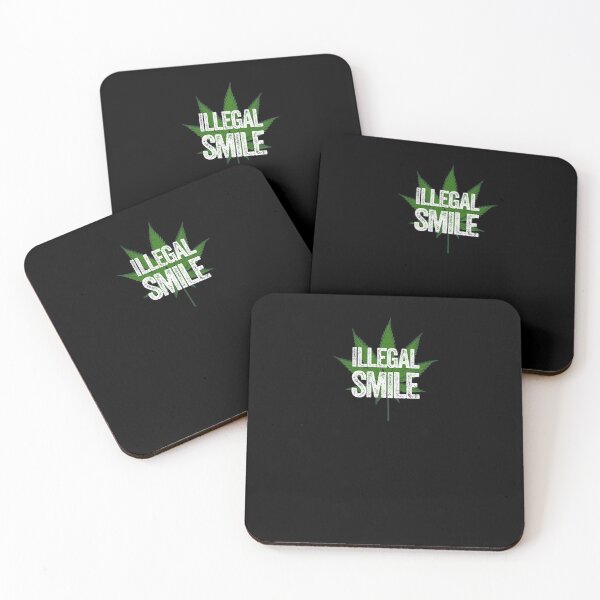 Item preview, Illegal Smile - Pothead Marijuana designed and sold by Sutra-Lotus-Co.