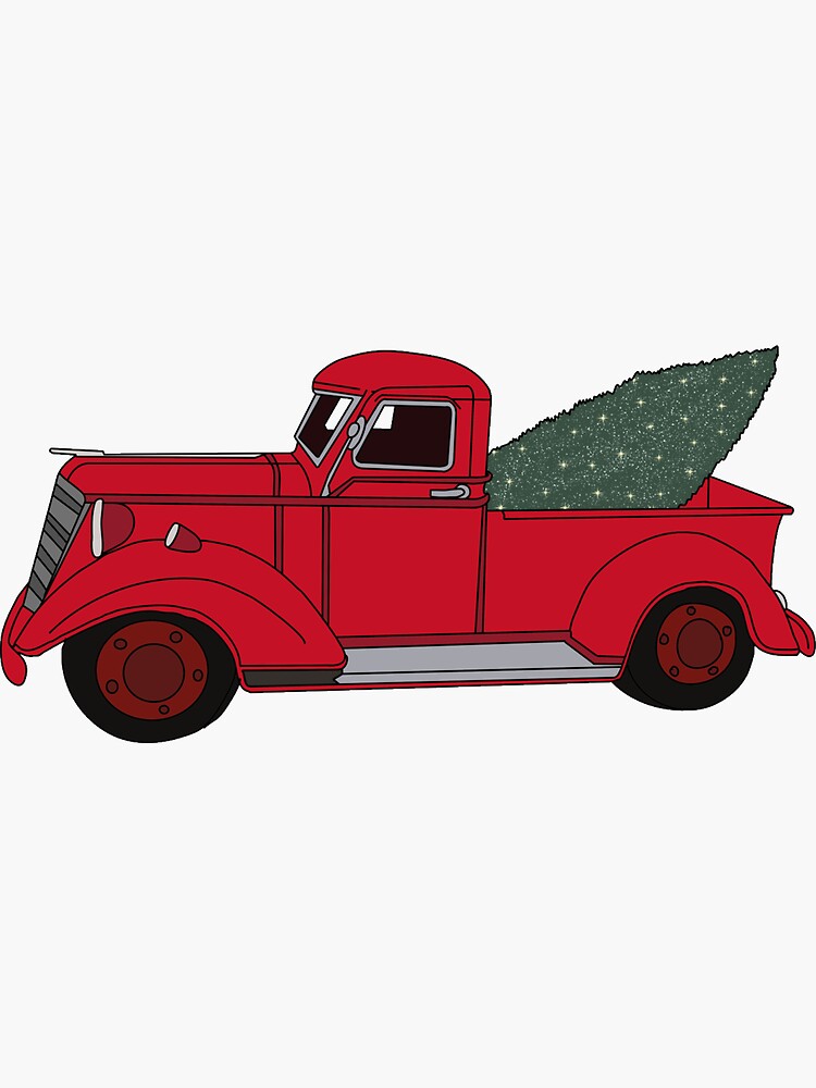 Red Truck by doodle-envy