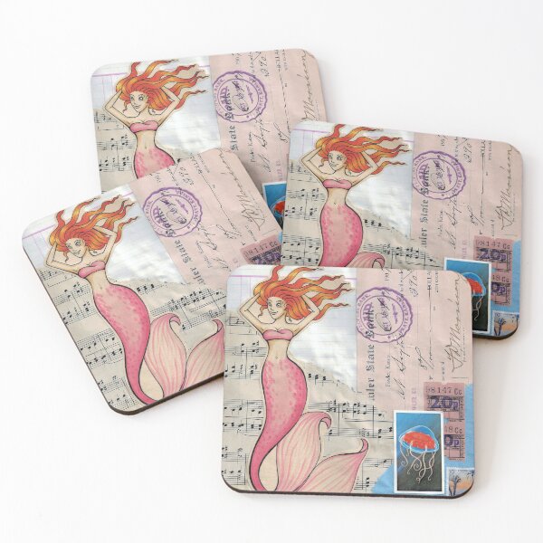 Item preview, Pink Mermaid Princess designed and sold by Nicholdesigns.