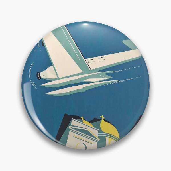 Artikelvorschau, Nach Finnland mit dem Luftexpress vintage travel poster entworfen und verkauft von stickart-marek.