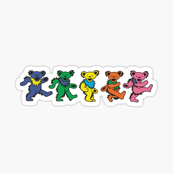 Dancing Bears Sticker