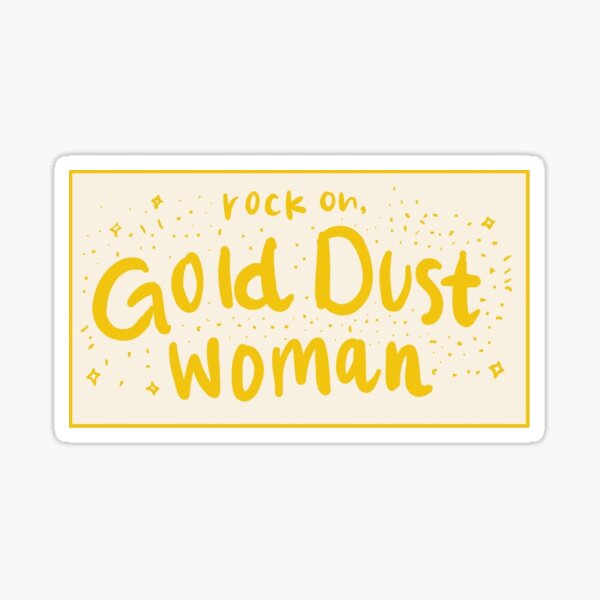 Stevie Nicks - GOLD DUST WOMAN - Lyrics Kids Baby Bodysuit
