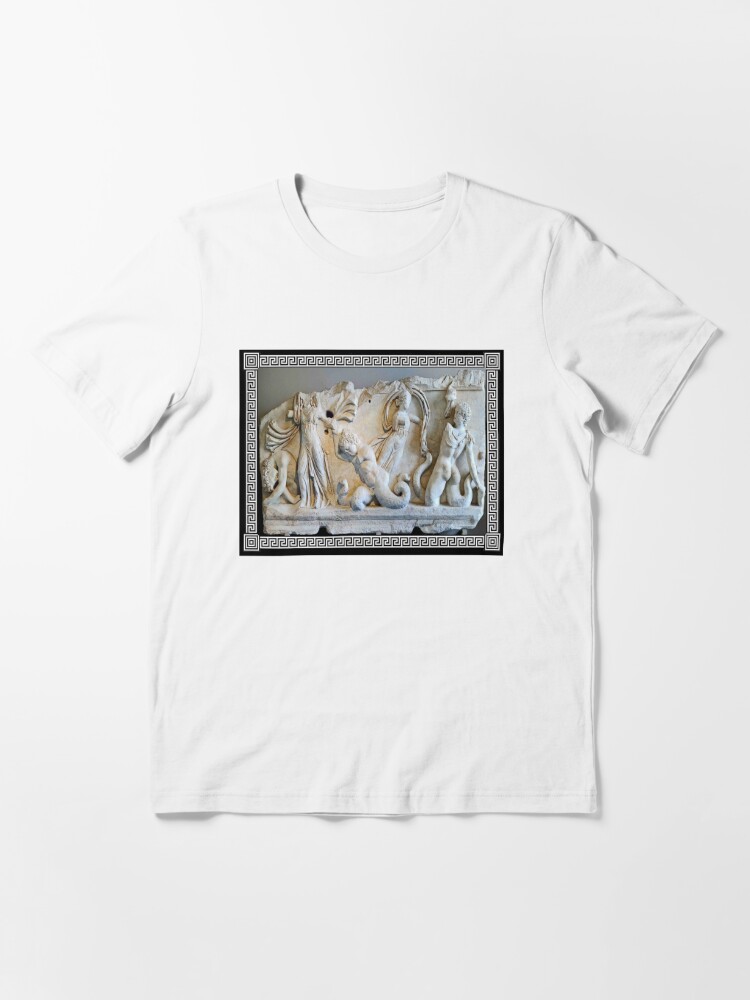 GREECE : Vintage 320 B.C. Marble Carved Frieze Print | Essential T-Shirt