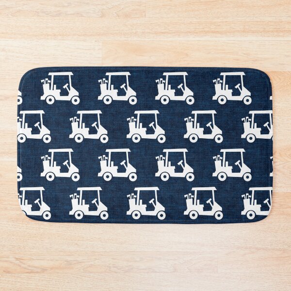 Item preview, Golf Cart - Textured - Navy Blue designed and sold by littlearrow.