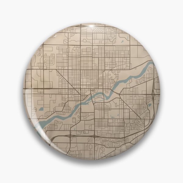 Item preview, Appleton Sepia Map designed and sold by CPTVDesign.