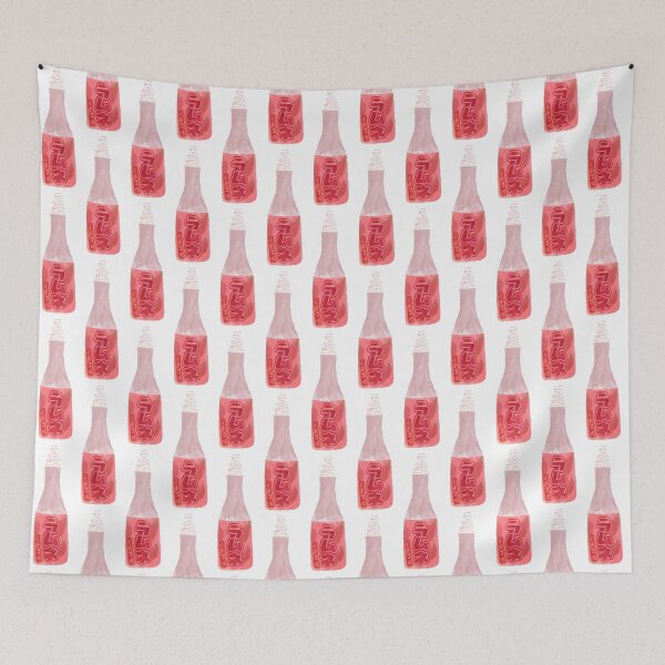 Item preview, Watercolor Strawberry Ramune Soda  designed and sold by Delaneymaybe.
