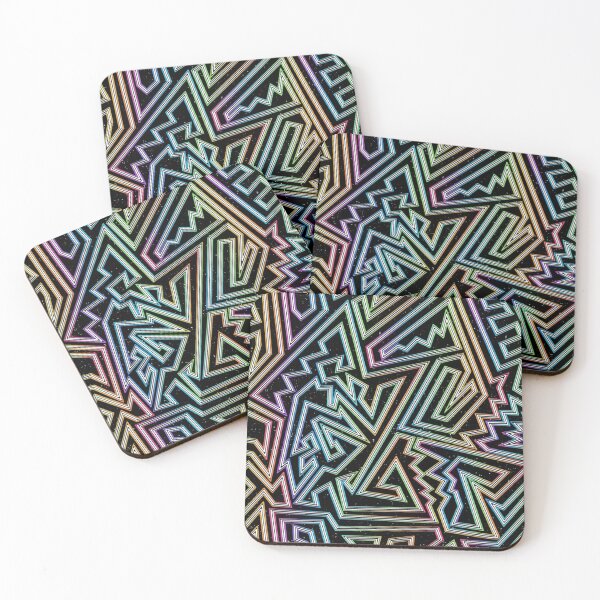 Item preview, Retro Lines Art 2 designed and sold by Chinchinko.