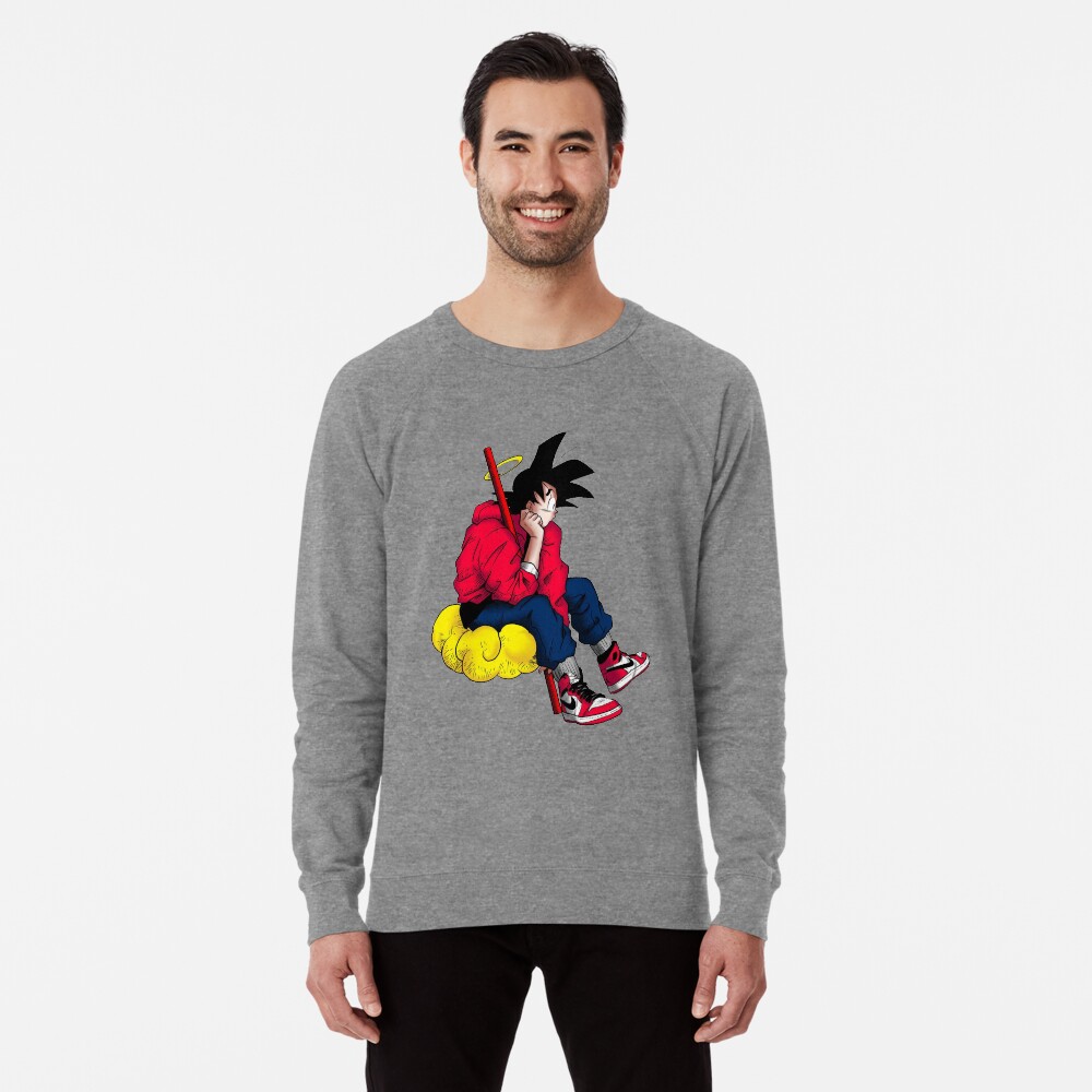 Goku sitting on nimbus discount hoodie