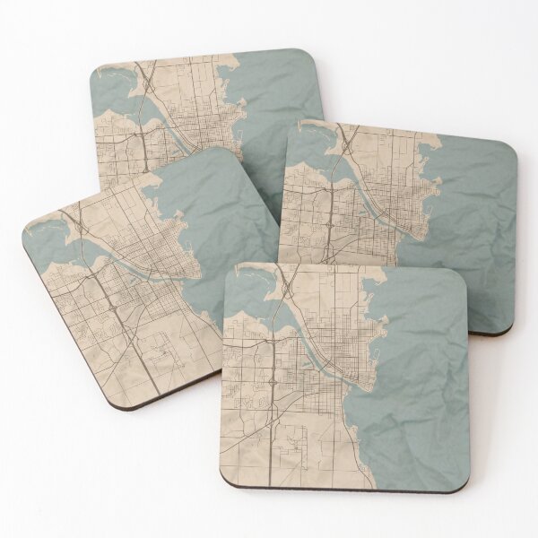 Item preview, Oshkosh Sepia Map designed and sold by CPTVDesign.