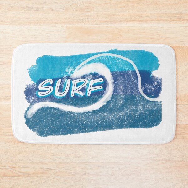 Item preview, Surf Blue Wave designed and sold by herzart.