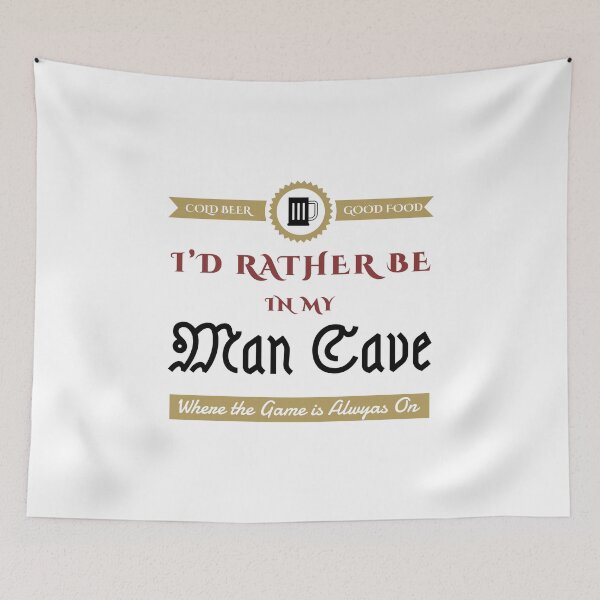 Item preview, Man Cave, Shed Bar Graphic - Statement Logo Beer Drinkers design designed and sold by CreatedByHeidi.