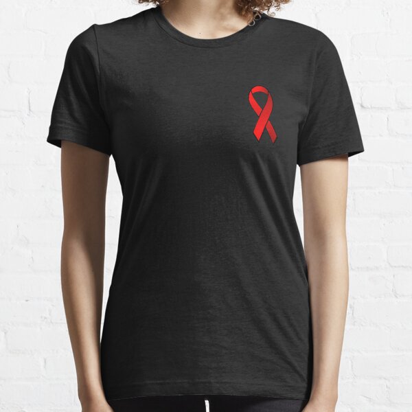 World AIDS Day Red Ribbon HIV Awareness Essential T-Shirt