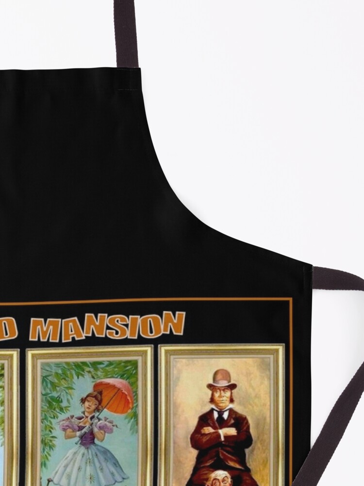 Alternate view of HAUNTED MANSION : Vintage New Orleans Liberty Square Prints. Apron