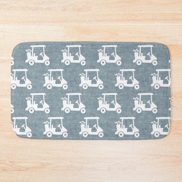 Item preview, Golf Cart - Textured - Dusty Blue designed and sold by littlearrow.