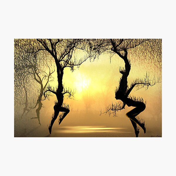 Fiery Dance Photographic Print