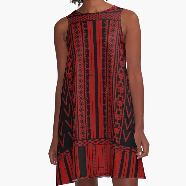 Ifugao Weave A-Line Dress