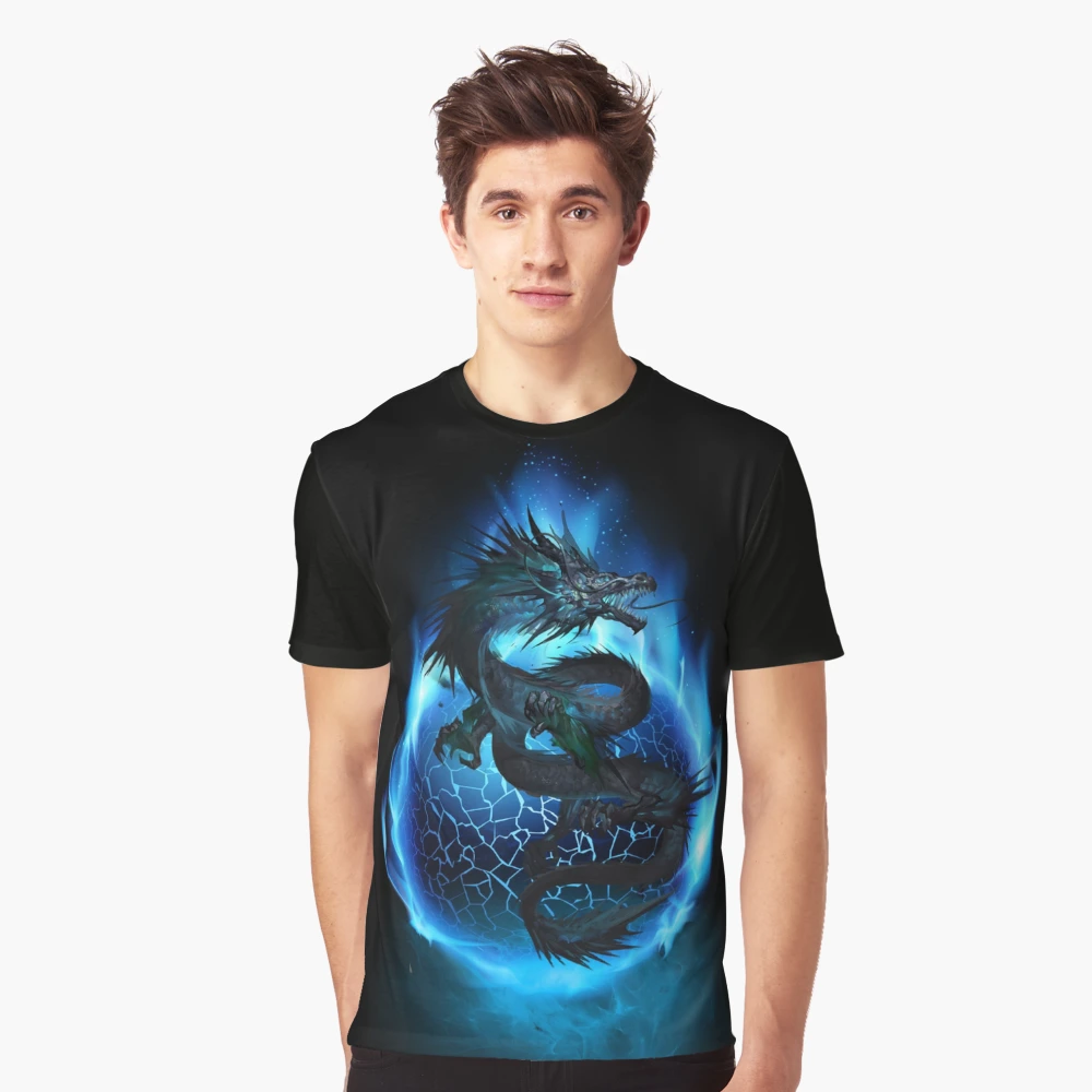 Blue dragon design