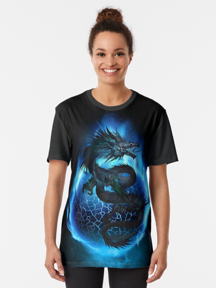 Blue dragon design