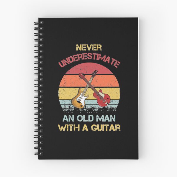 Item preview, Never underestimate an old man with a guitar designed and sold by hasanmasud.