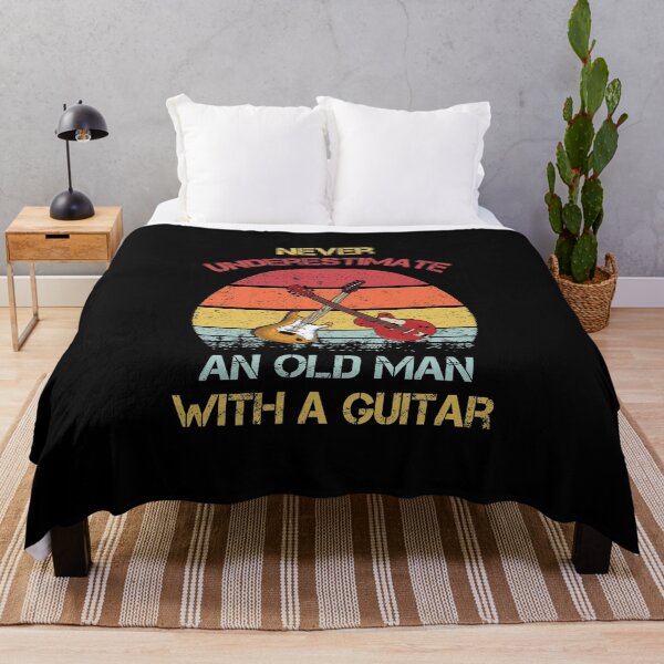 Item preview, Never underestimate an old man with a guitar designed and sold by hasanmasud.