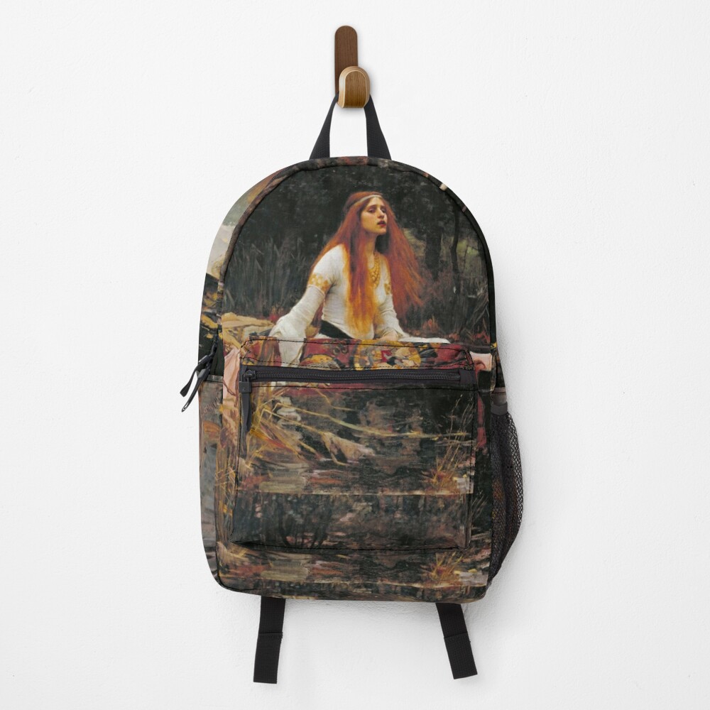 The Lady of Shalott - John William Waterhouse Backpack