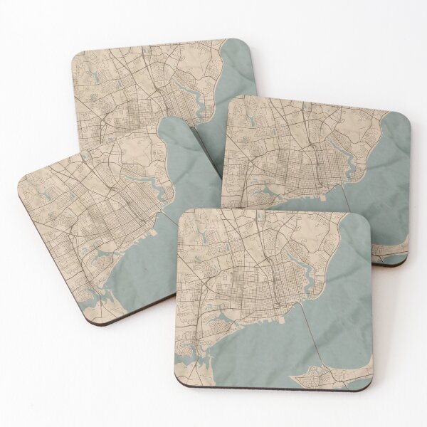 Item preview, Pensacola Sepia Map designed and sold by CPTVDesign.