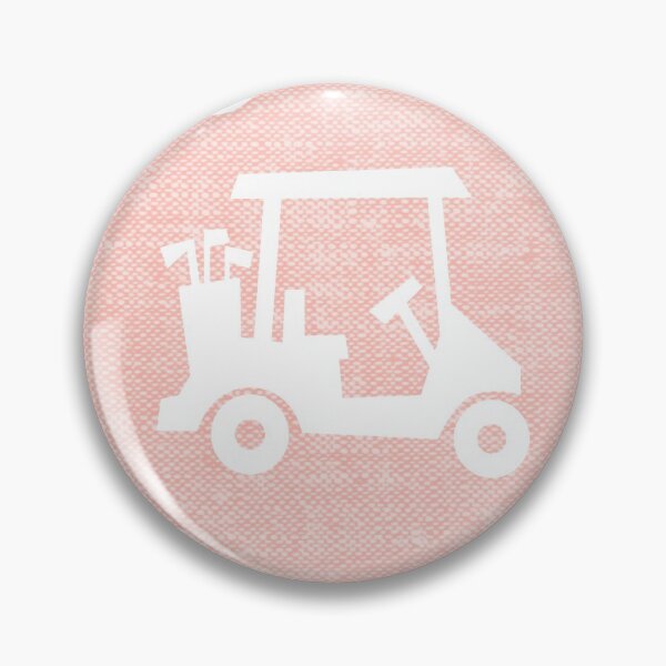 Item preview, Golf Cart - Textured - Pink designed and sold by littlearrow.