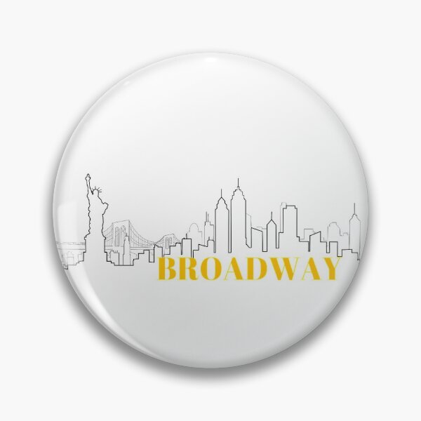 Item preview, Broadway New York City Skyline designed and sold by BroadwayDesignz.