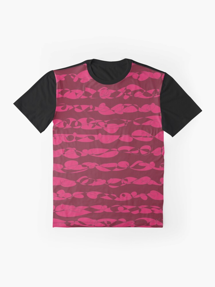 "Pink Swirl Stripes" Tshirt for Sale by KristyLS81 Redbubble