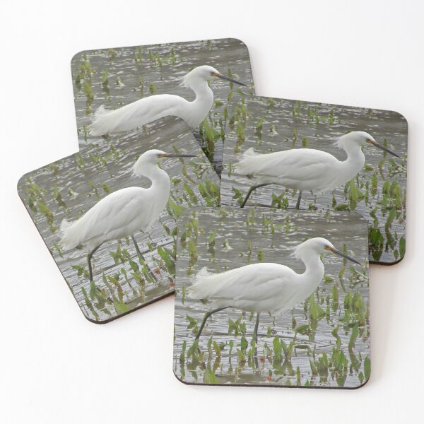 Item preview, White Egret Elegant Wading Bird Photo Animal designed and sold by natureinfocus.