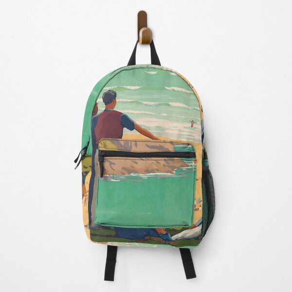 Item preview, Newquay vintage travel poster designed and sold by stickart-marek.