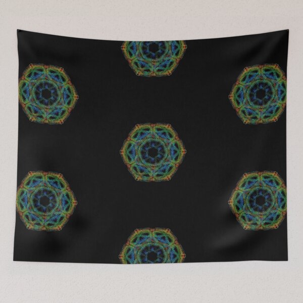 Item preview, Clathrin Cage with Black Background designed and sold by MoLecULaR-biO.