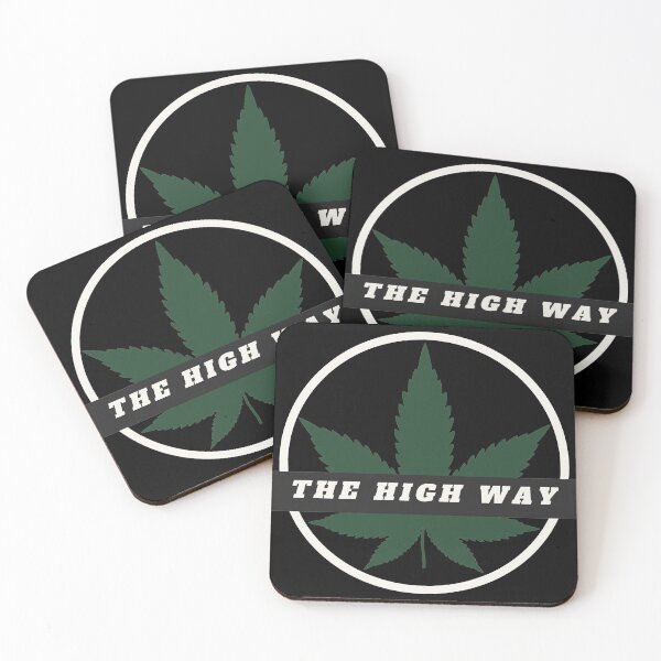Item preview, The High Way - Black Background designed and sold by Easy Breezy.