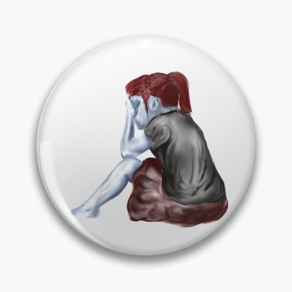 Item preview, I Don't Belong Here (girl) - mental health designed and sold by ZygoteDreams.