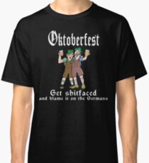 Oktoberfest Get Shit Faced Classic T-Shirt