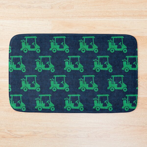 Item preview, Golf Cart - Textured - Navy and Green designed and sold by littlearrow.